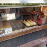 甘味喫茶 岡西 - ショーケース