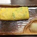 亀善 - シラスとネギの卵焼き（380円）