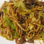 そらいえ - ぼっかけやきそば（アップ）