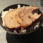 らぁめん 喜乃壺 - 喜乃壺 白飯 100円