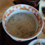 温泉三昧の宿 四万たむら - [料理] 源泉炊き 朝粥 アップ♪ｗ 