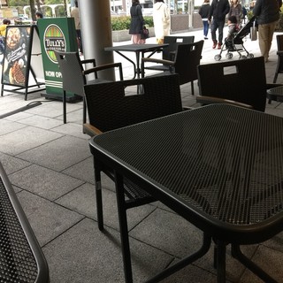 テラス席は喫煙出来ます By Ko Tz タリーズコーヒー 梅田スクエアビルディング店 Tully S Coffee 東梅田 カフェ 食べログ