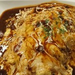 キッチン サクラ - オムライス（アップ）：オムライスのセット