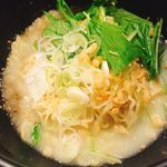 びすと炉　心平゜ - 心平゜名物　鶏麺