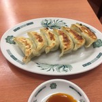 日高屋 - セットの焼き餃子