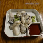 ブう～ - 牡蠣酢はプリプリ、コリコリで激ウマでこの量お勧め