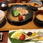 ごはんや農家の台所 - 鶏塩ゆずこしょう御膳