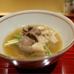 銀座 しのはら - 2017/1_脂が甘い月の輪熊