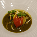 SUGALABO - 2017/1_鮑と鮑の肝のソース