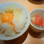 六厘舎 - 朝つけ定食（720円）