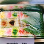 糸魚川観光物産センター - ラップで包んでいますな！