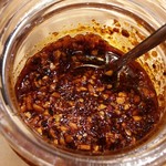 おぼんdeごはん KITTE博多店 - ラー油、とっても美味しい