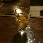 宿房 あそ - 食前酒の梅酒