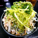 麺屋 丈六 - ネギブタ丼