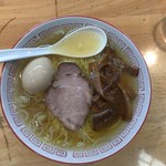 中華そば さとう - ２０１７年１月 中とたまご