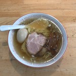 中華そば さとう - ２０１７年１月 中とたまご