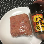 （有）豚捨 - 比べて見た(^_^)小振りながら厚み有ります