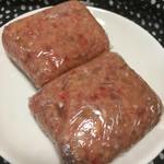 （有）豚捨 - 松阪牛のハンバーグ 1ケ¥230やったと思います