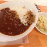 欧風カレー ドンピエール ジェット - ビーフカレー、コールスロー