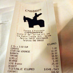 Cangrande Ristorante & Enoteca - 会計