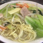龍盛菜館 - 野菜タンメン 630円