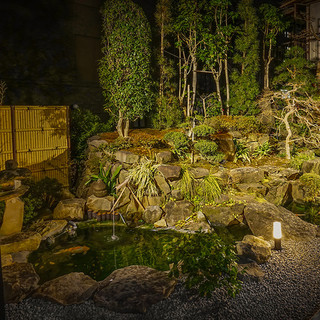 日本情緒溢れる中庭を眺めながら特別な時間を・・・