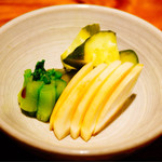 とり喜 - お新香