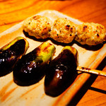 とり喜 - 小なすとつくね