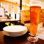 VECTOR BEER - だいだいエール(常陸野ネスト)
      グラス450円