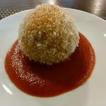 華むら - 「野菜畑ランチ」ライスコロッケ