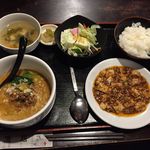 唐居 - 主菜２品スペシャルランチ￥１０００