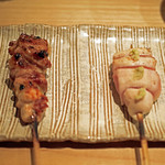 鳥しき - さびやきとかしわ