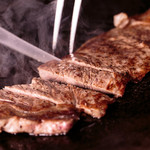 Strongest sirloin Steak 100g/1800 yen