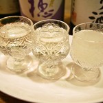 お米のじゅーす 最 - 日本酒呑み比べ