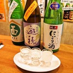 お米のじゅーす 最 - 日本酒呑み比べ