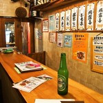 お米のじゅーす 最 - 店内（立ち飲みカウンター）