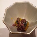 喜の間 - かぼちゃと小豆の煮物