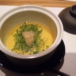 喜の間 - ずわい蟹の薄蒸し