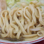 ラーメン二郎  - 麺