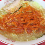 ラーメン二郎  - 一味投下～♪