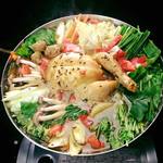 クンビラ - クンビラ名物★ヒマラヤ鍋★　ヒマラヤの岩塩や薬草が旨みたっぷりのスープに染み込んでおり、デトックス効果抜群で、口コミ絶えない美鍋です！　他には無い、新しい味を皆様に召し上がっていただきたくおもいます。　美容と健康の為にも是非！