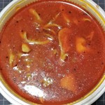 SPICY CURRY 魯珈 - 2017.1.31。限定カレー（舞茸とビーフのスープカレー）