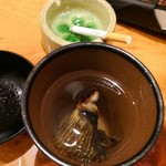 おぎ野 - 河豚ヒレ酒