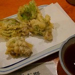 おぎ野 - 季節もの。ふきのとうの天ぷら