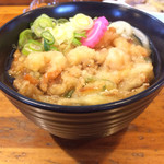 勝手処 絲 - ランチの天ぷらうどん