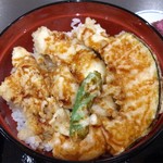 花みさき - ふぐ天丼（汁物、新香つき）