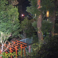 韻松亭 - 不忍池を望むせり出した個室からの風景