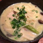 炭家 - ラーメンにしていただきました❗️