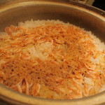 やなぎ澤 - 桜海老と生姜の炊き込みご飯