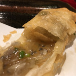 銀座 しのはら - 油ぎれはよいが少しだけとろみが強いか。そのとろみでフカヒレの食感など埋没。